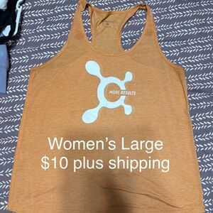 Orangetheory shirt and tank bundle, size Large